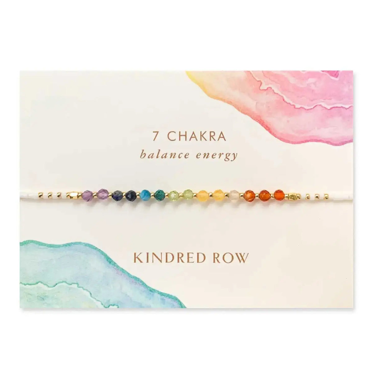 Healing Stacking Bracelet - Rainbow Chakra – Indio Durham