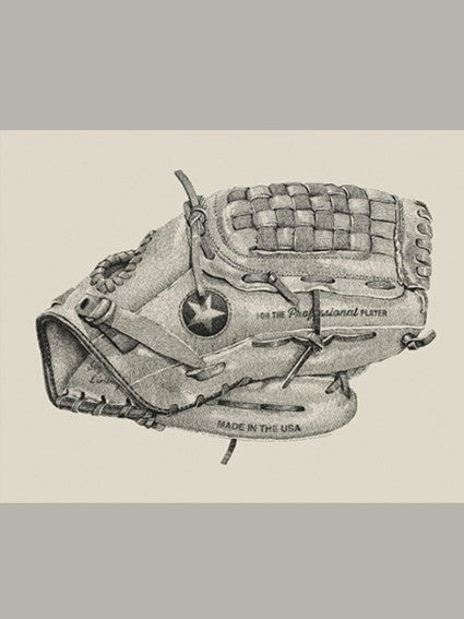 Baseball Glove Print 16"x20"