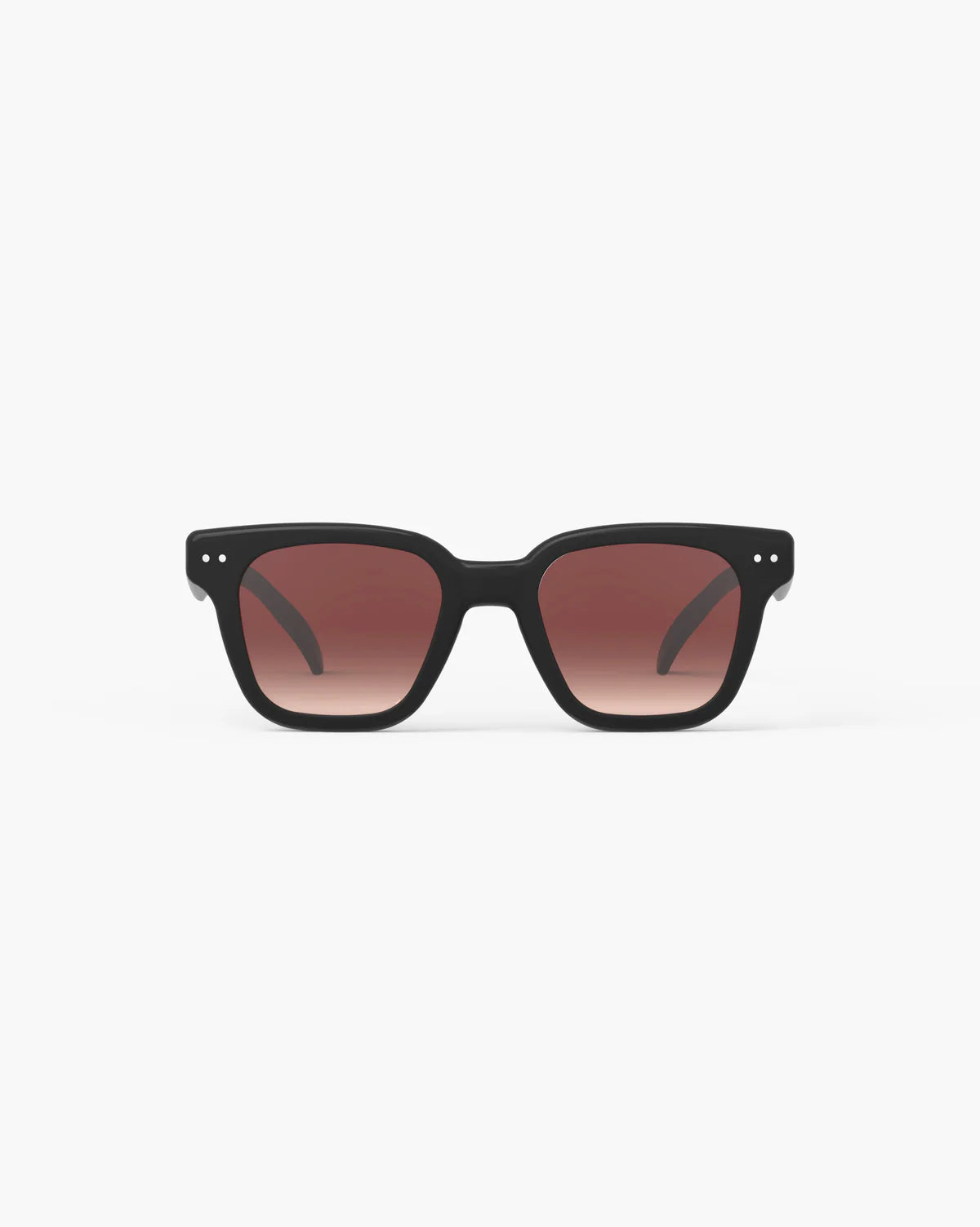 IZIPIZI Sunglasses - Black Road, Brown Shading – Indio