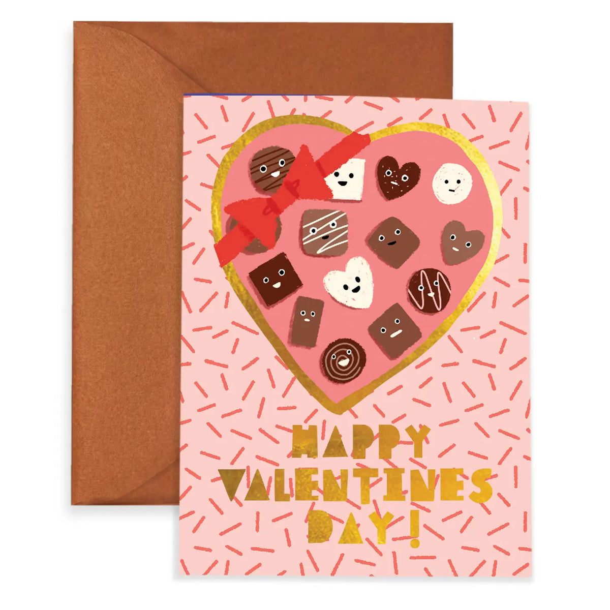 Box of Chocolates Valentine Card – Indio Durham