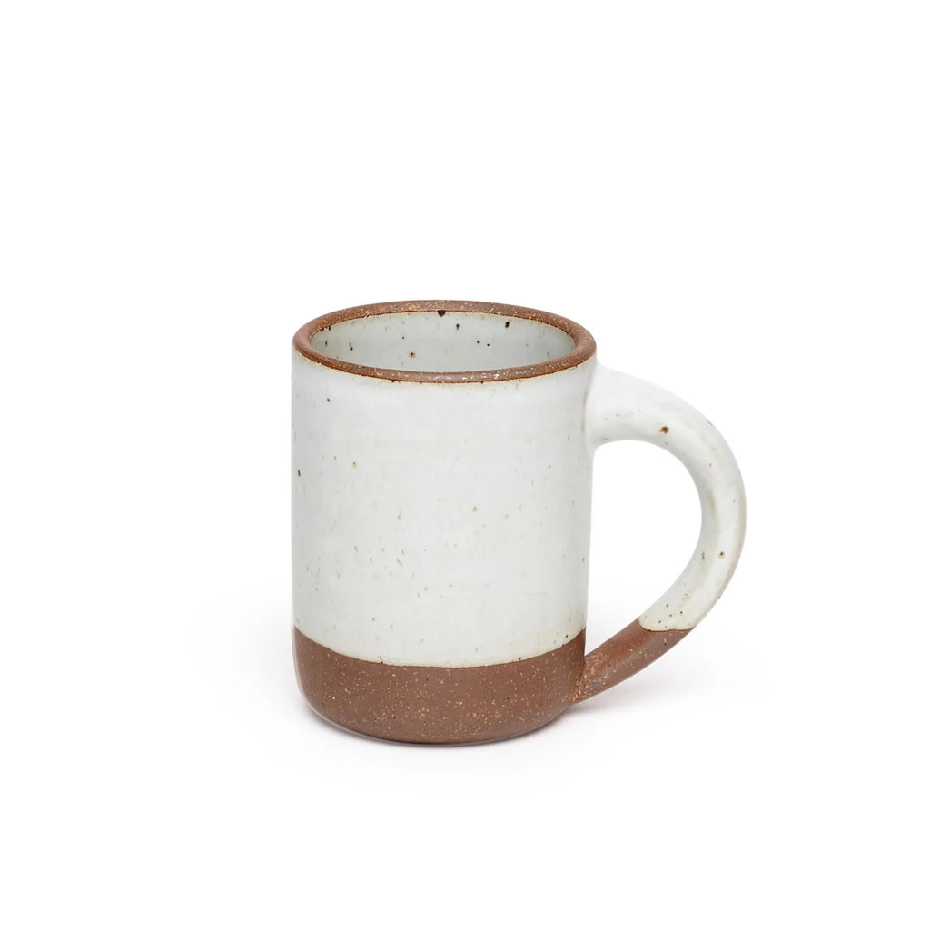 eastforkpottery, made in NC, NCpottery, eggshell color,the mug, NCclay