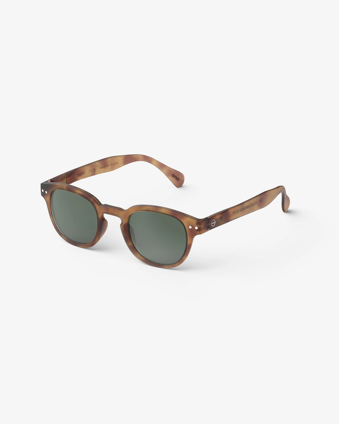 IZIPIZI Sunglasses - Havane, Green Lenses #C – Indio IZIPIZI Sunglasses - Havane, Green Lenses #C – Indio