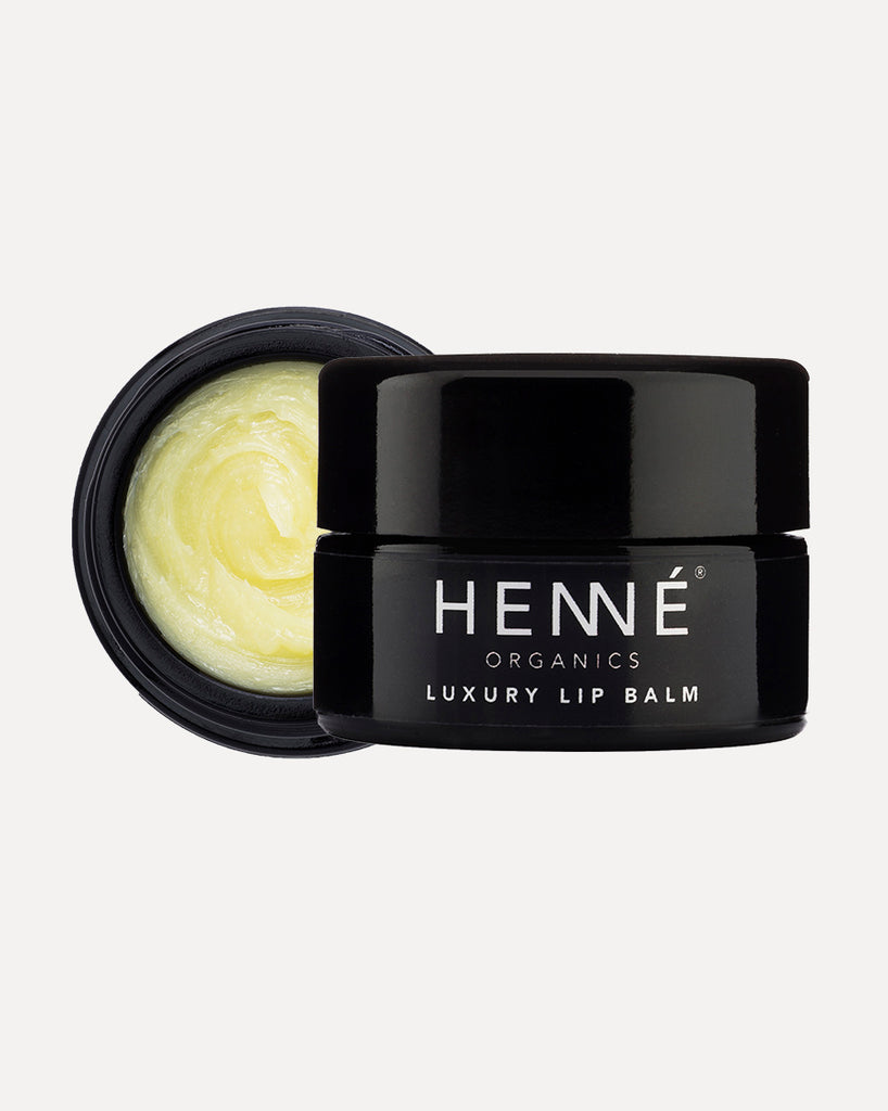 Henne organics, luxury lip balm, 100% natural, made in NC